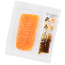 Poiesz gerookte zalmcarpaccio